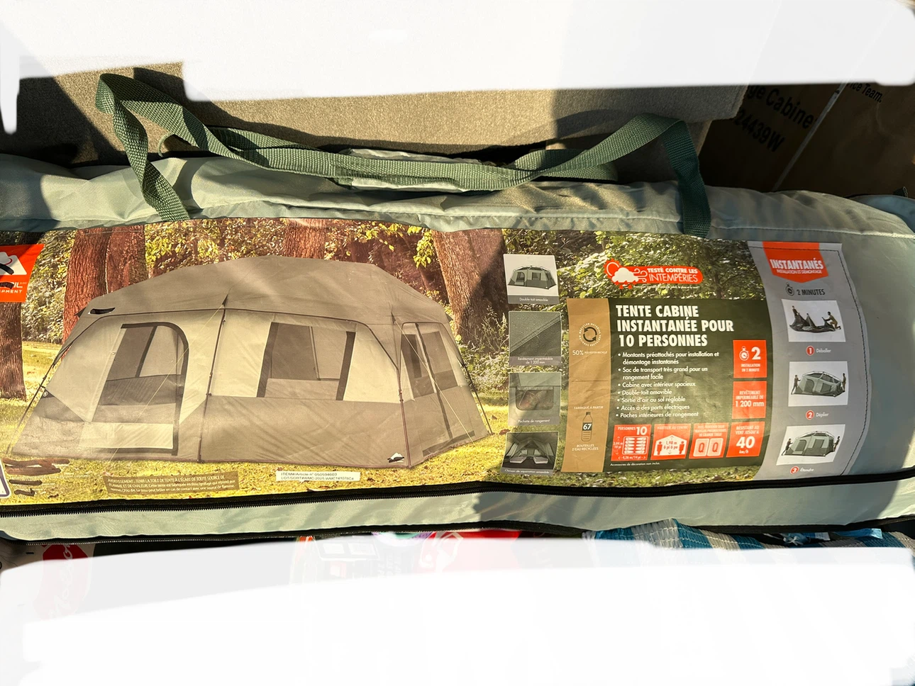 10-Person Instant Cabin Tent - photo 2
