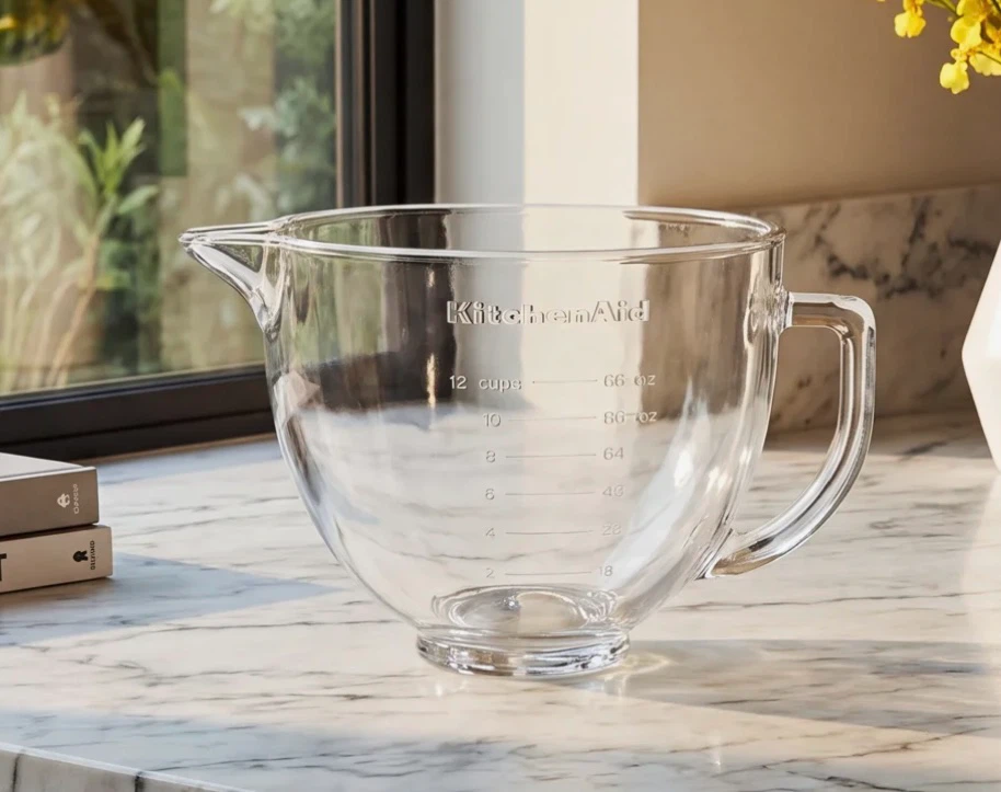 New Kitchen Aid 5qt Tilt-Head Glass Bowl with Lead - photo 2