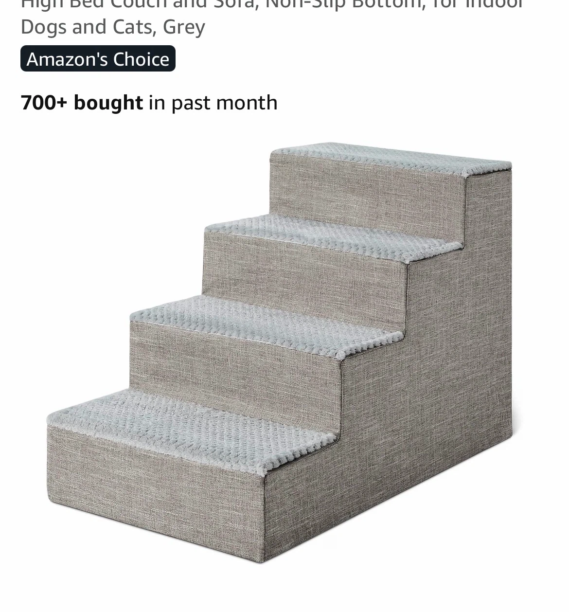 4-Step Dog Stairs for High Beds & Sofas - photo 2