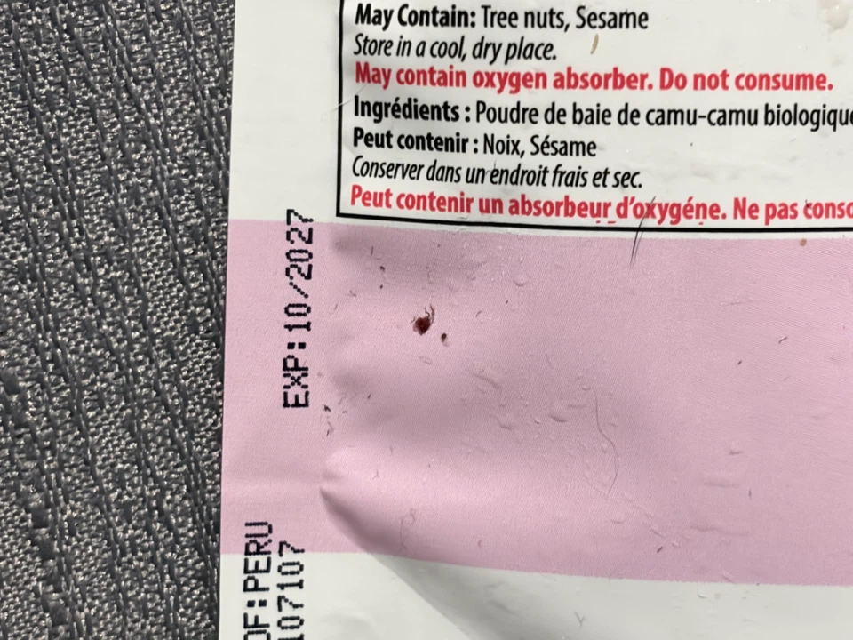 Organic Traditions Camu Camu Berry Powder 3.5 oz - photo 3