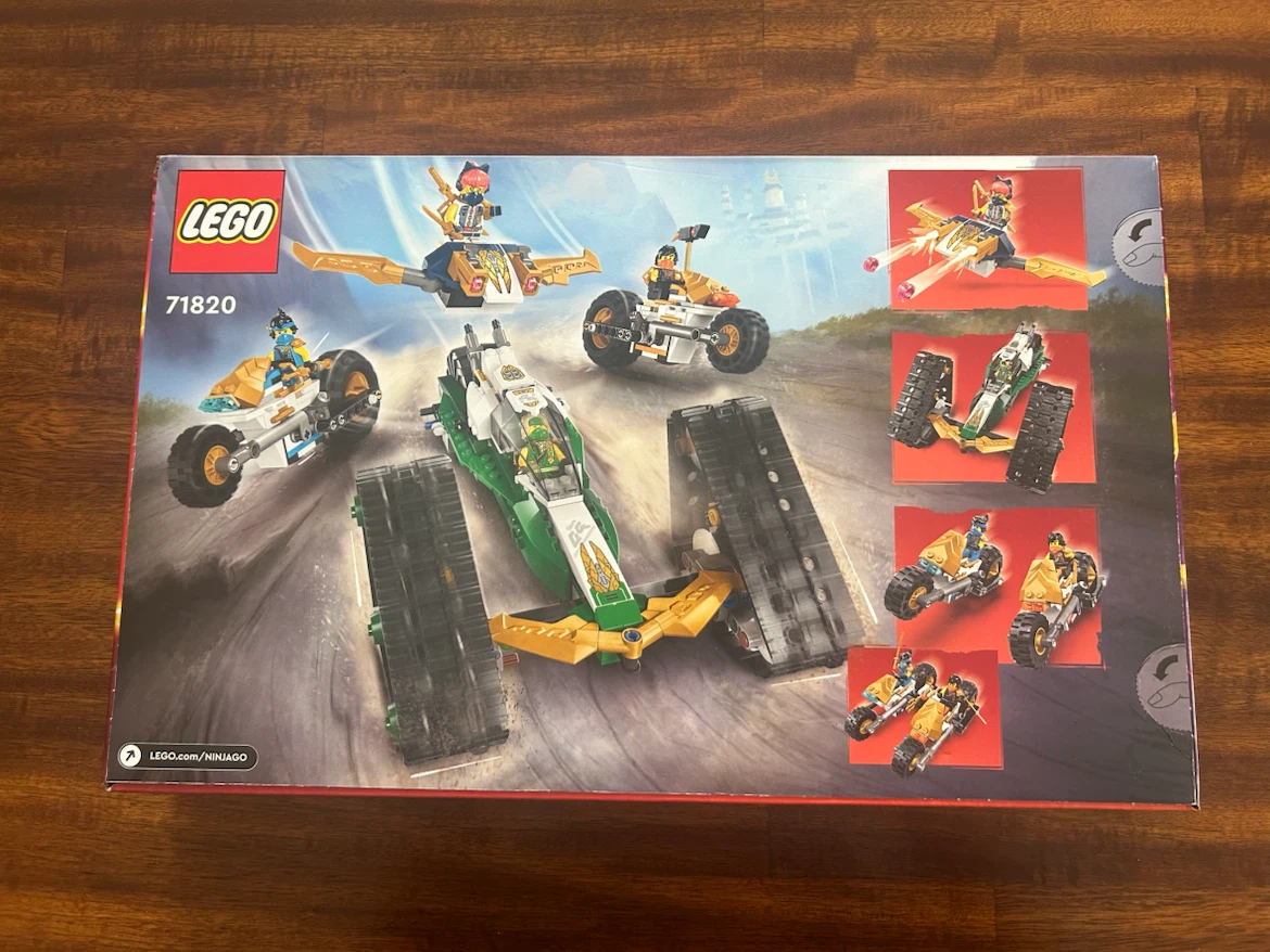 NEW! LEGO 71820 Ninjago Ninja Team Combo Vehicle Retiring Soon! - photo 2