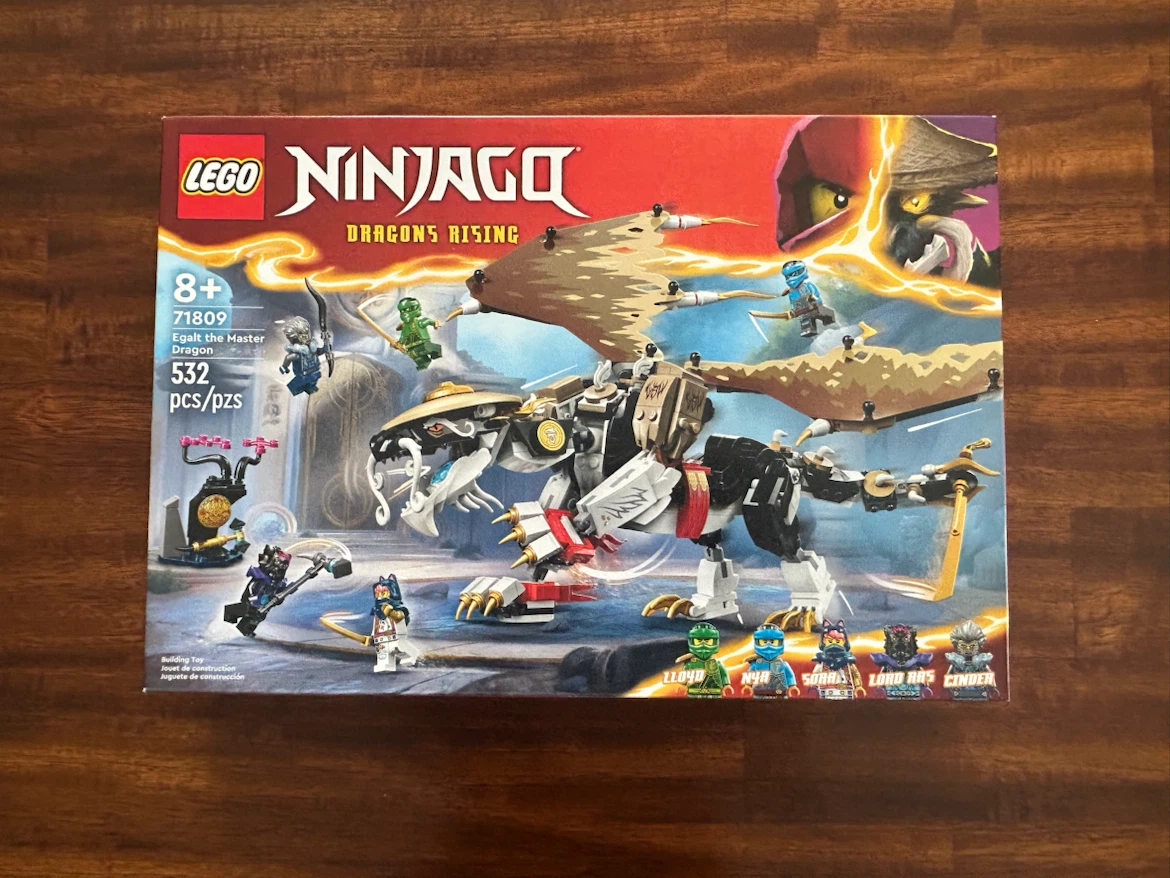NEW! Lego 71809 Ninjago Egalt the Master Dragon Retiring Soon!