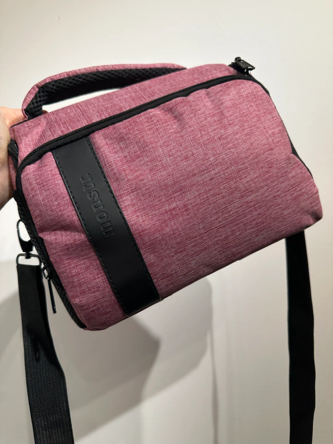 Monstr Pink Camera Bag