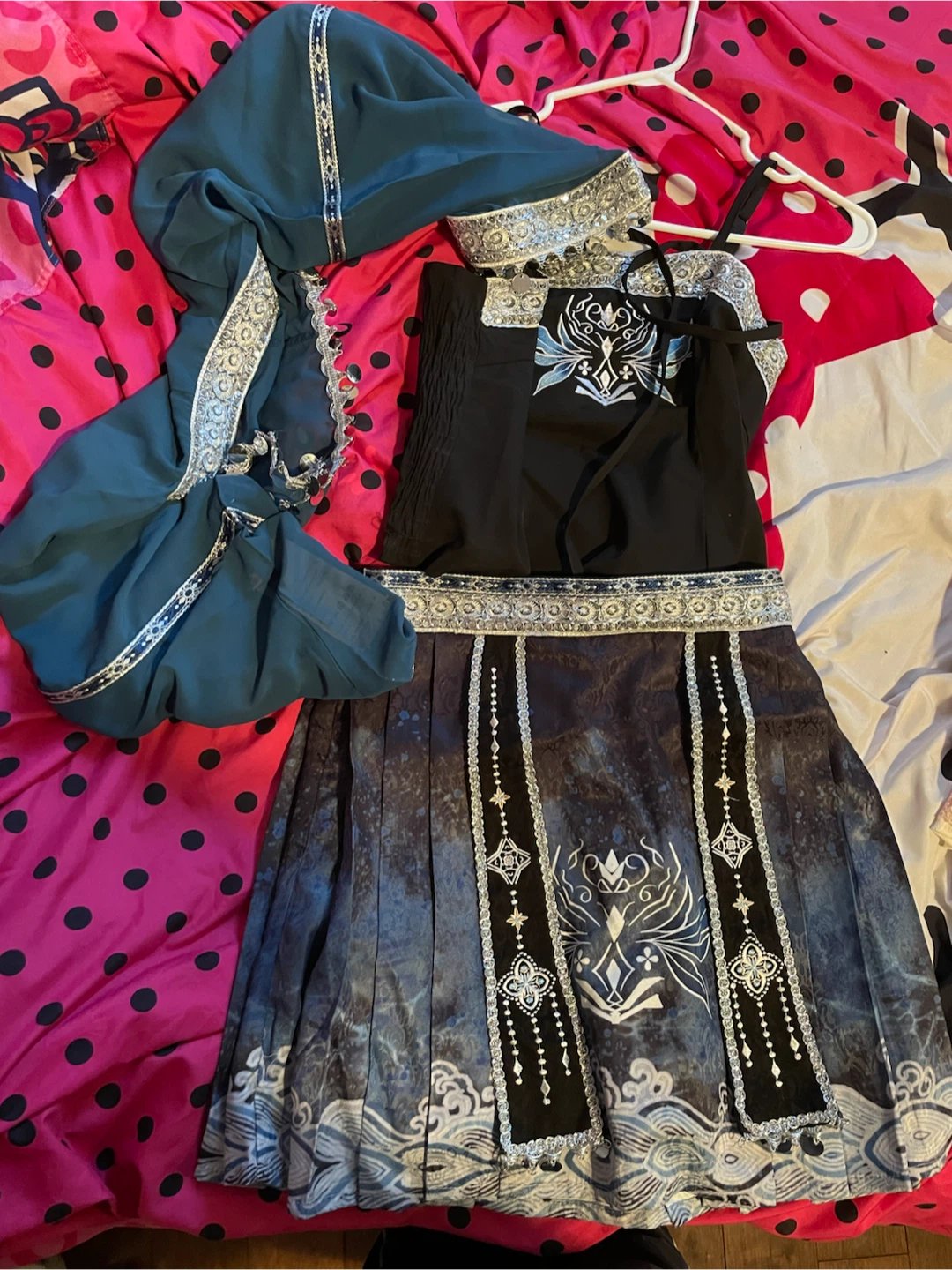 Blue Traditional Chinese Style Outfit - photo 3