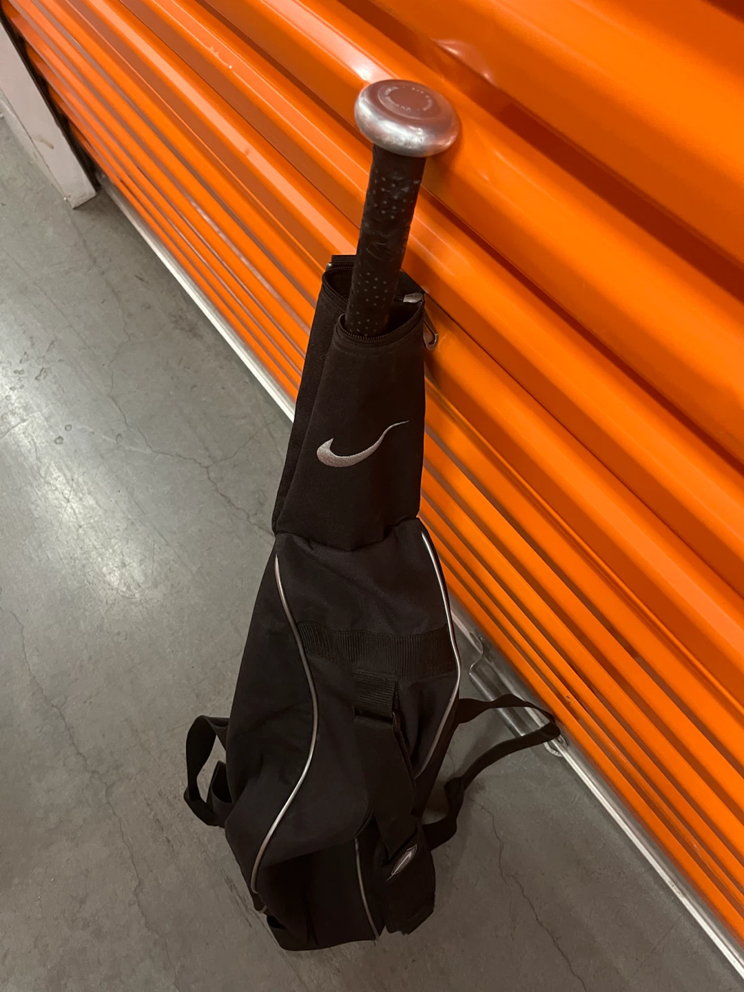 Nike Baseball Bat and Bag