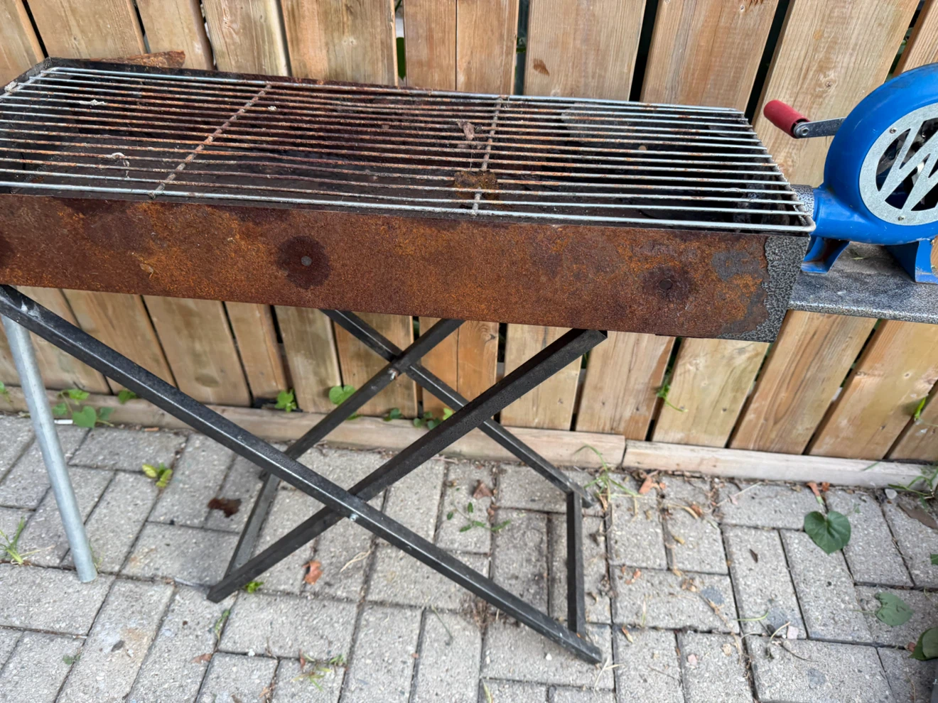 Portable Charcoal Grill with Blower - photo 4