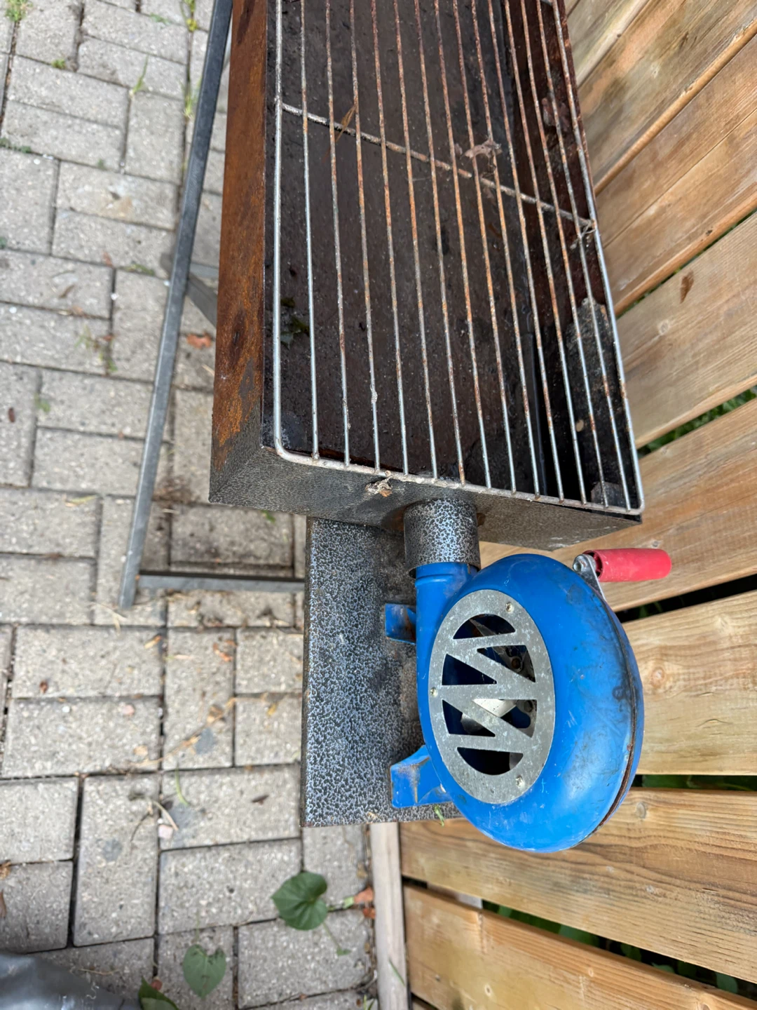 Portable Charcoal Grill with Blower - photo 5