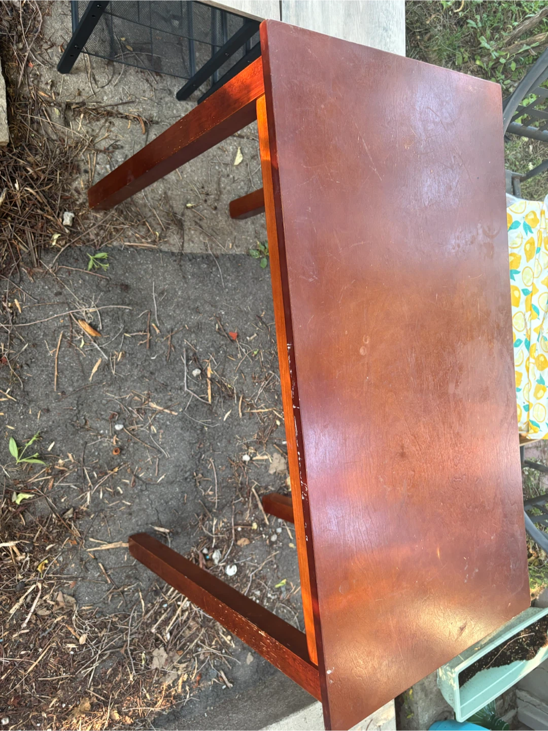 Wooden Counter Height Table - photo 2