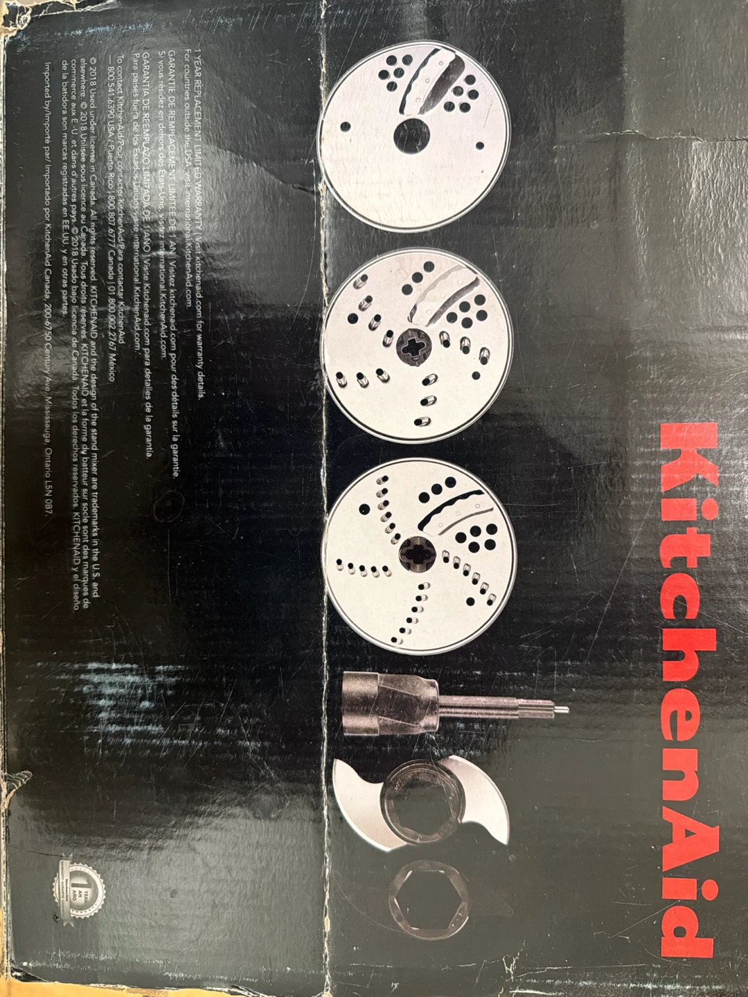 KitchenAid Food Processor - Contour Silver - photo 3