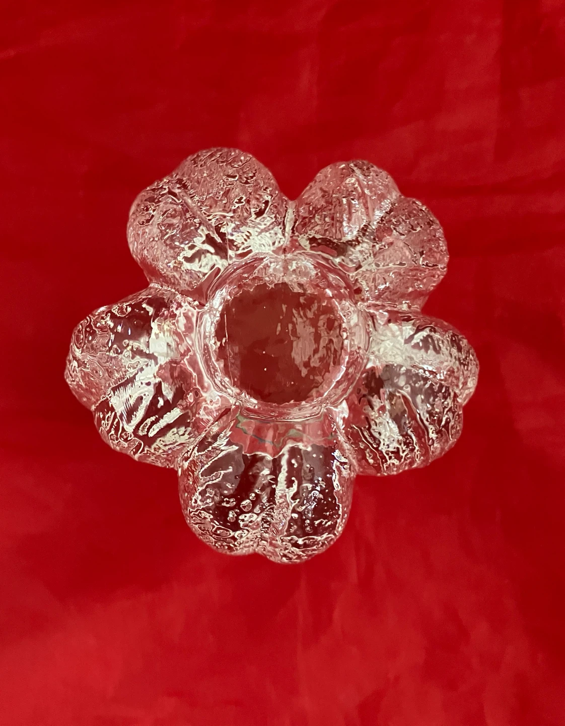 MATS JONASSON ROSEBUD Candle Holder for Kosta Boda, Sweden - photo 4