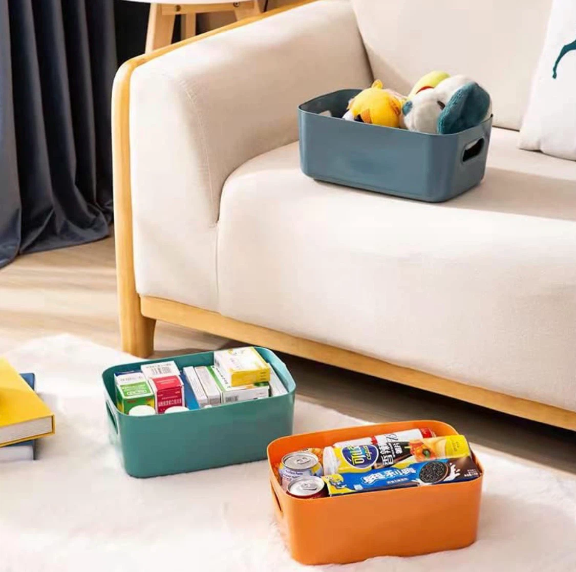 Set of 5 Storage Bins - photo 4