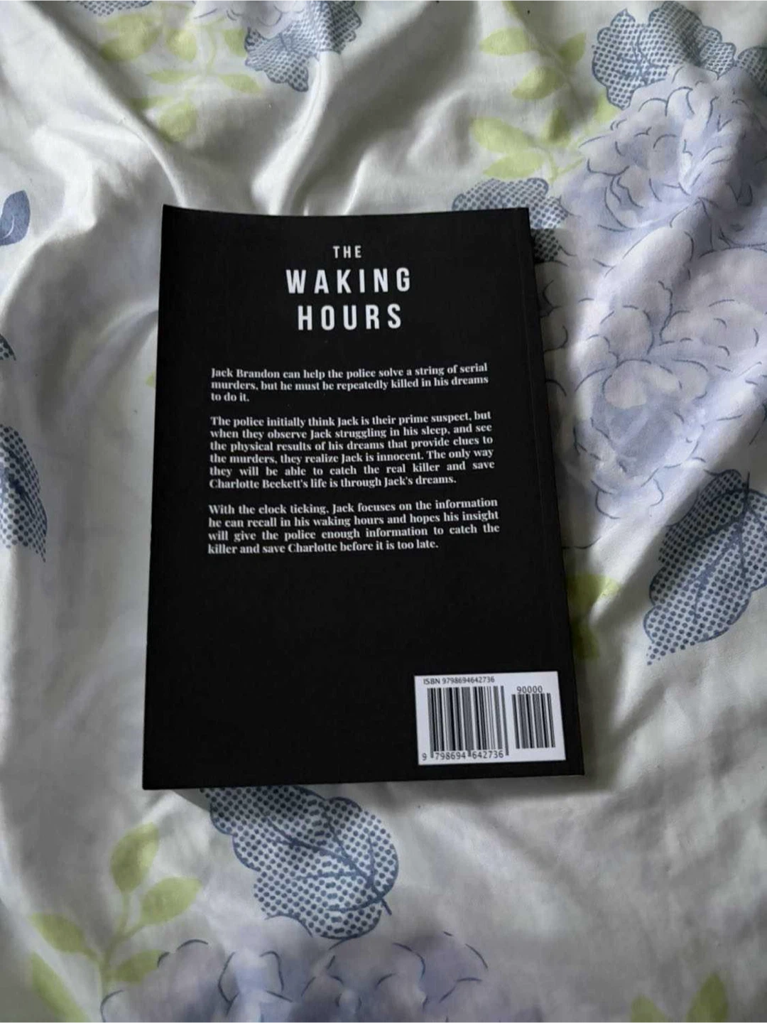 SIGNED The Waking Hour Book - photo 2