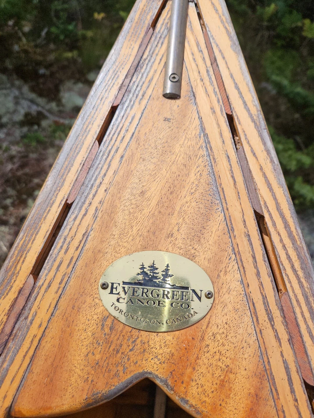 Cedar Prospector Canoe handmade by Evergreen Canoe Company - photo 3
