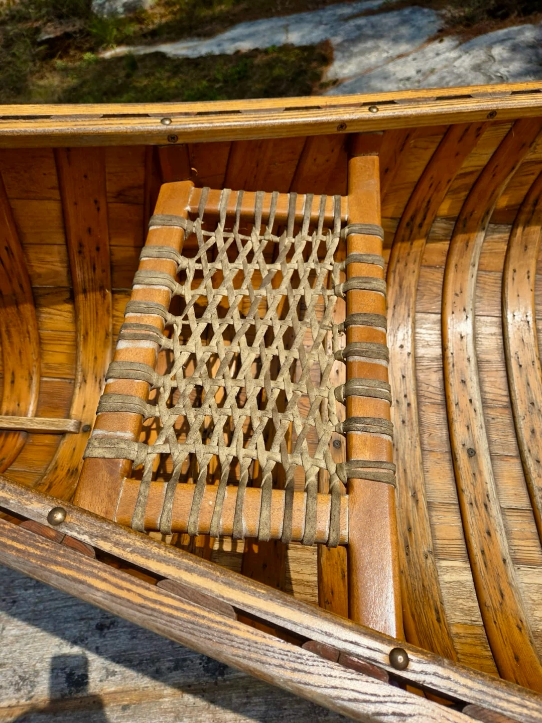 Cedar Prospector Canoe handmade by Evergreen Canoe Company - photo 5
