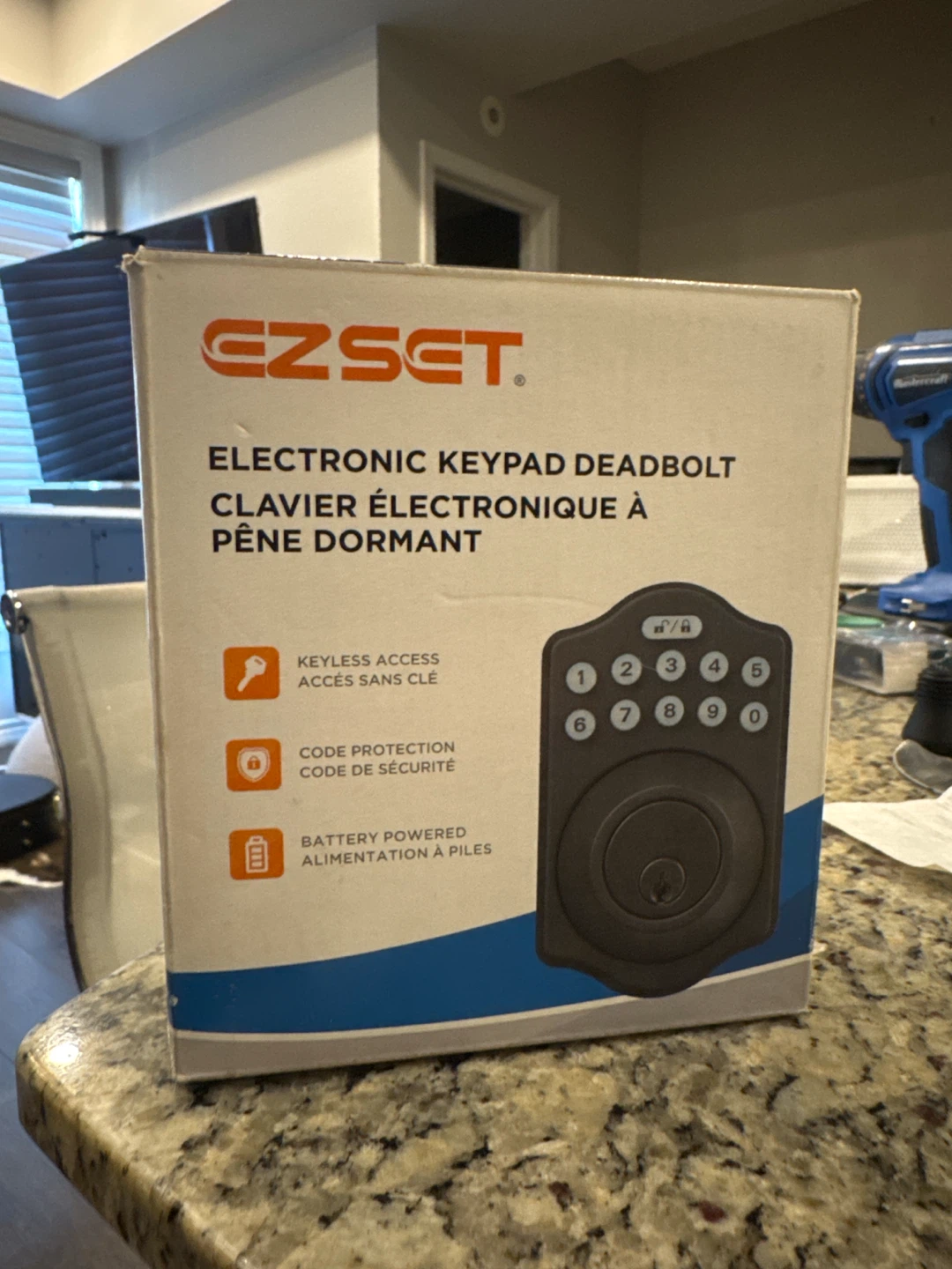 EZSET Electronic Keypad Deadbolt