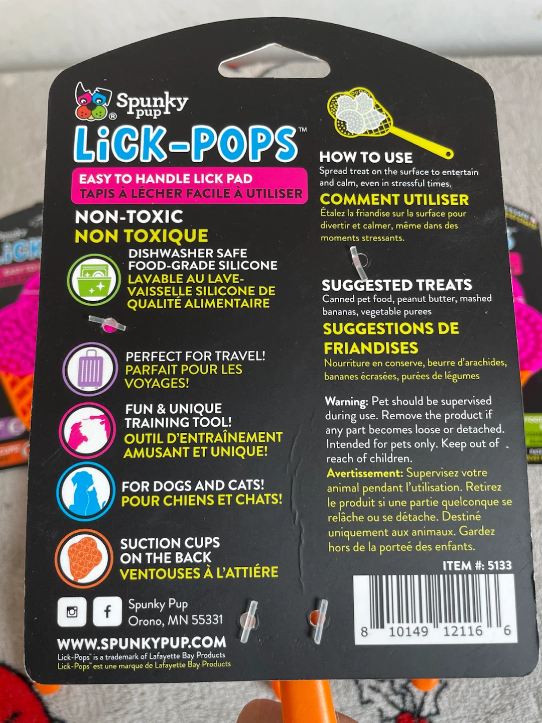 Brand New Dog/Cat Lick Mats ($3 Each) - photo 2
