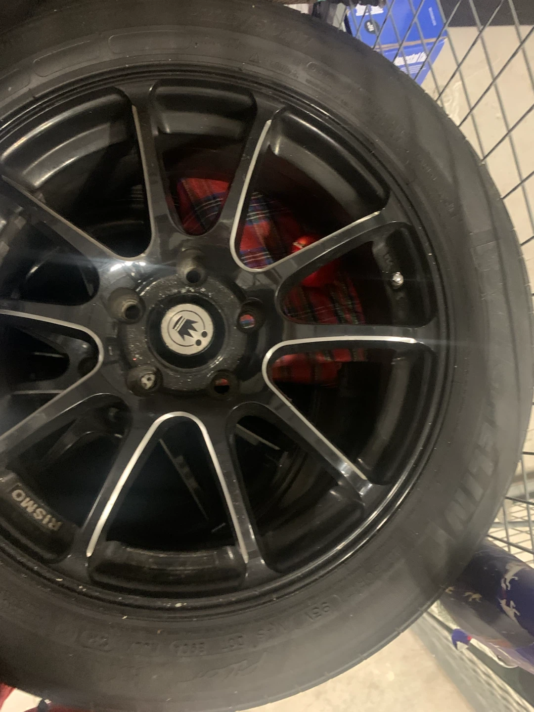 17" Black Alloy Rims w/ Michelin Pilot HX MXM4 Tires – 225/50R17 - photo 3