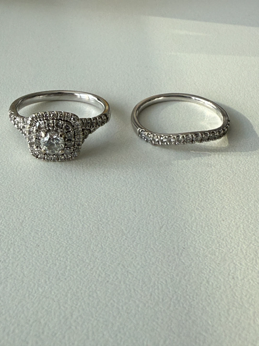Diamond Engagement Ring Set - photo 3