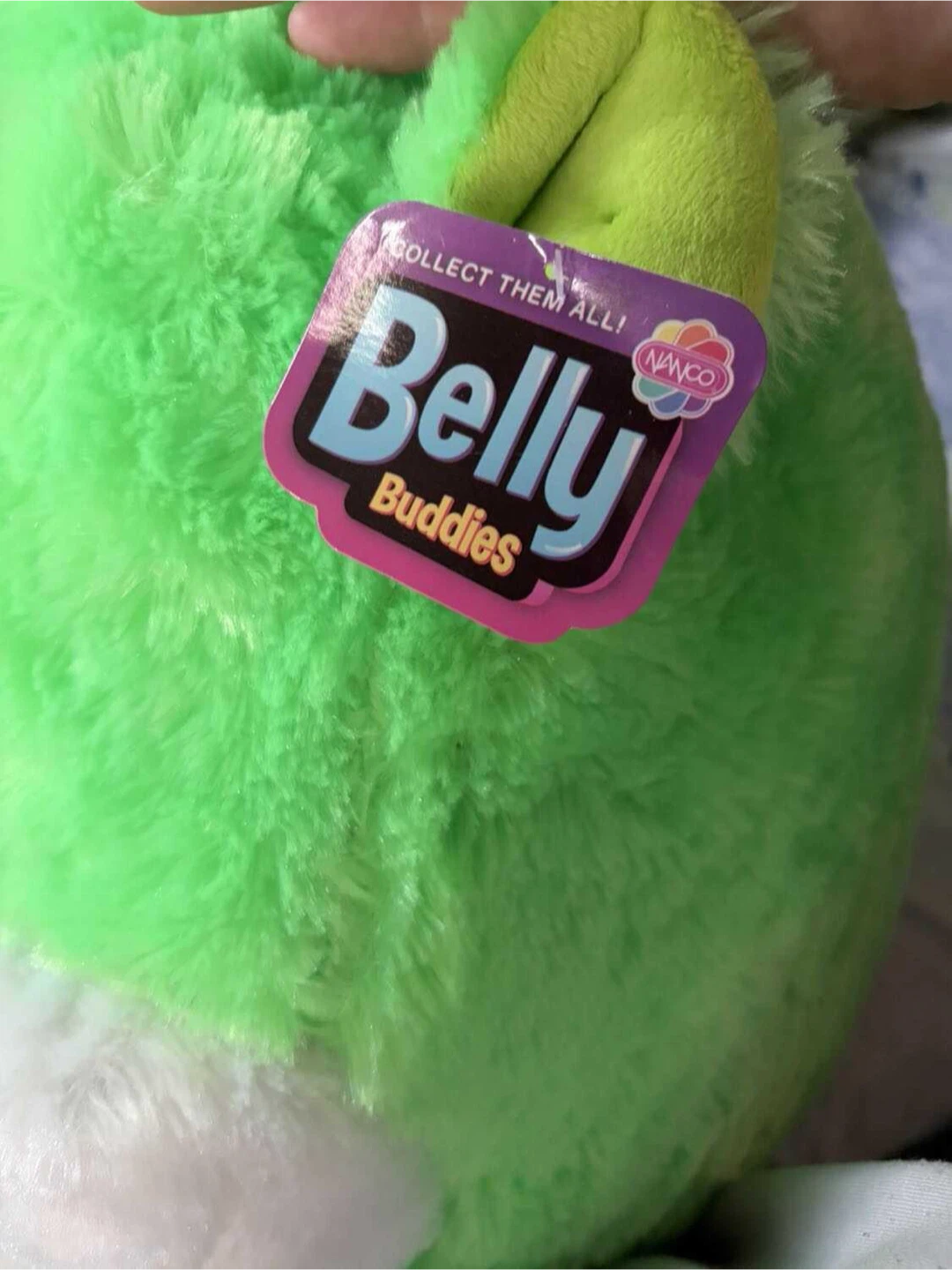 Belly Buddy Lime Green Hamster Plush - photo 2