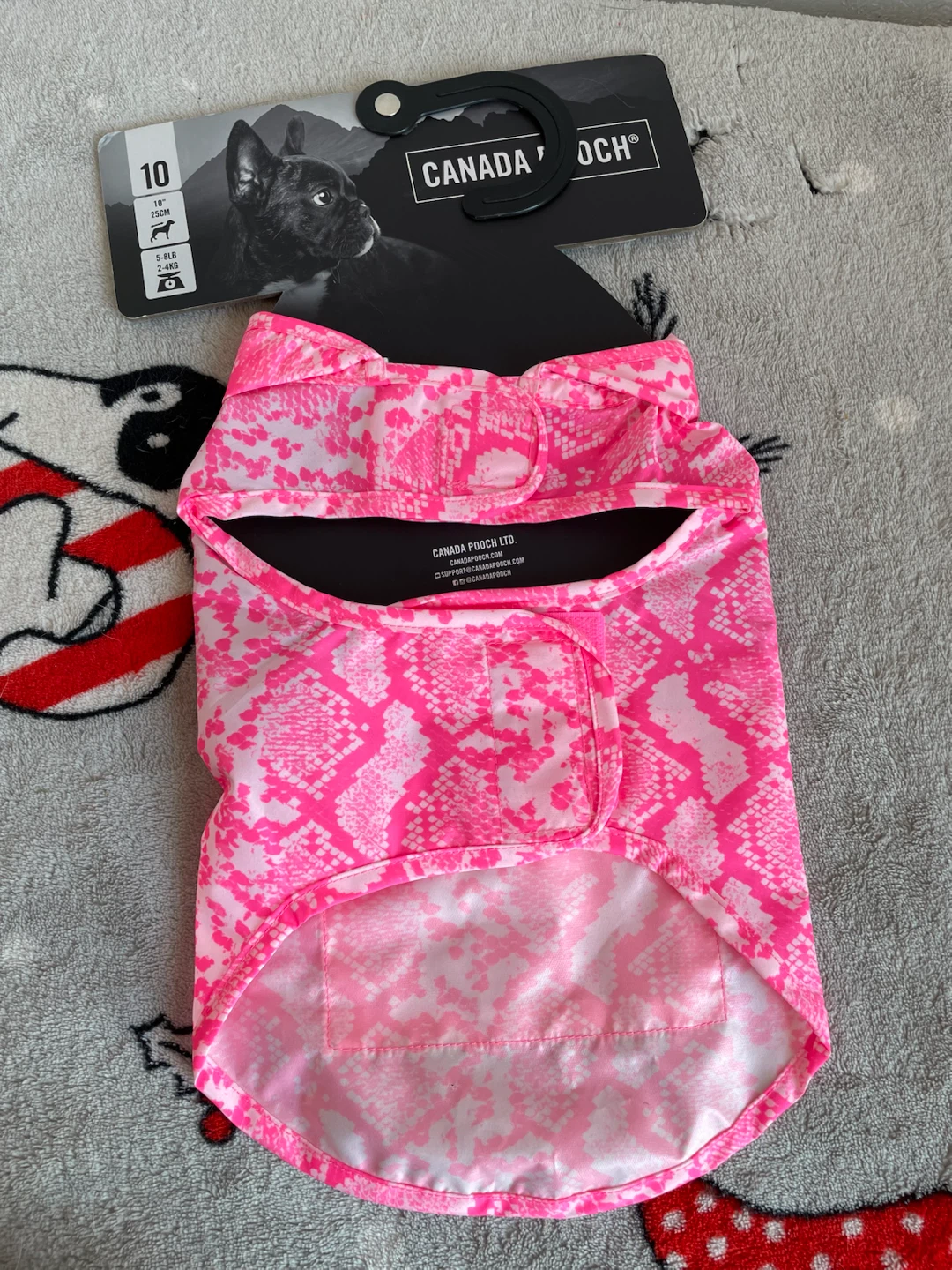 XS Brand New Canada Pooch Dog Raincoat - photo 2