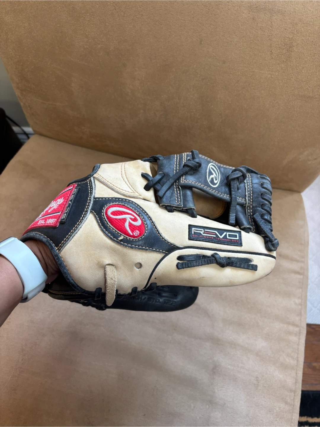 11.75” Rawlings Revo Baseball Glove LHC