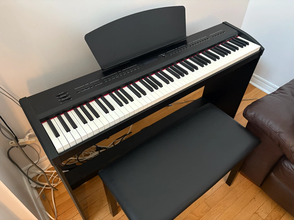 88 Weighted Key Digital Piano with Bench