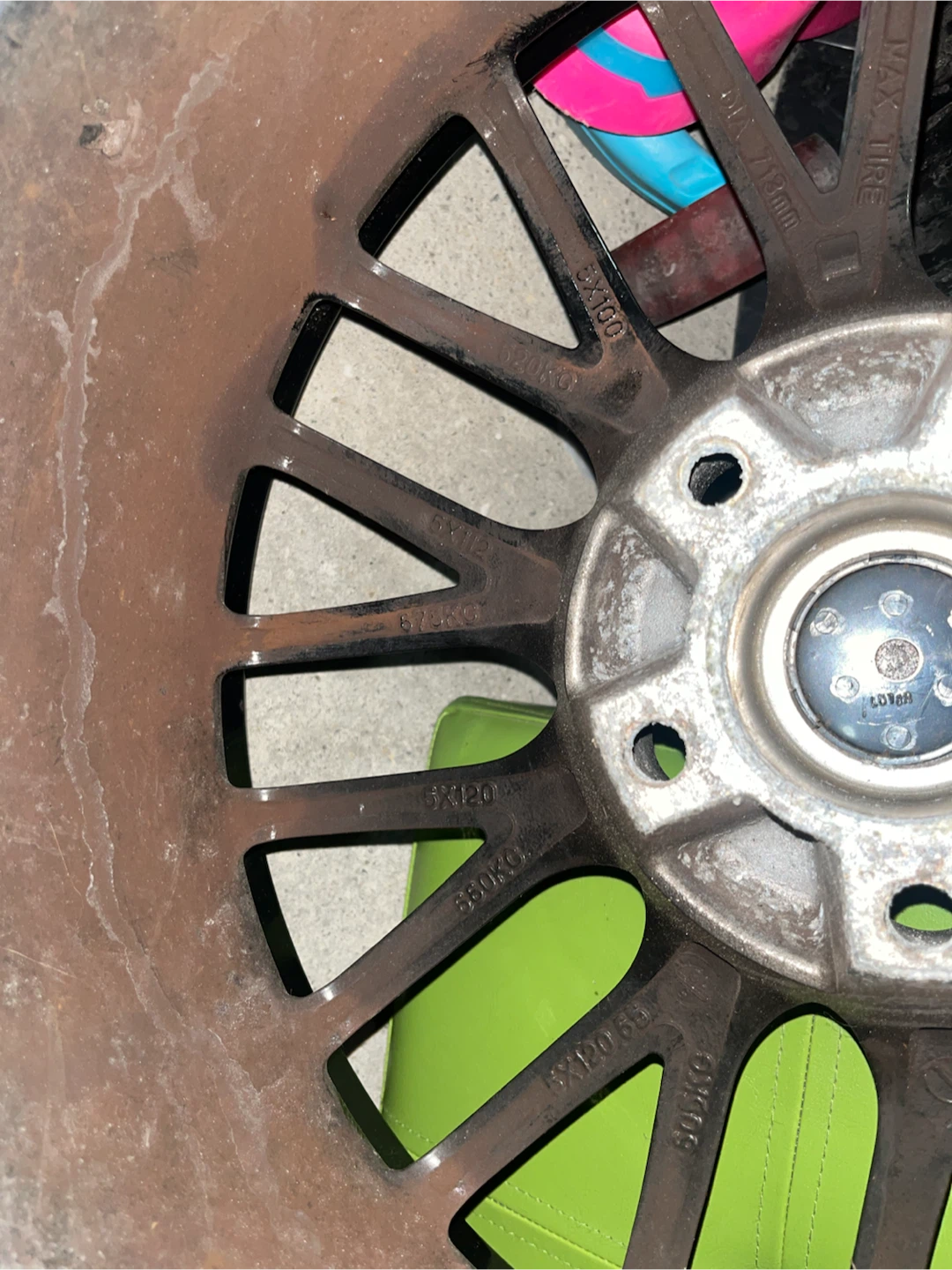 Alloy Wheel Rim 5x100 Bolt Pattern 17" Diameter - photo 2