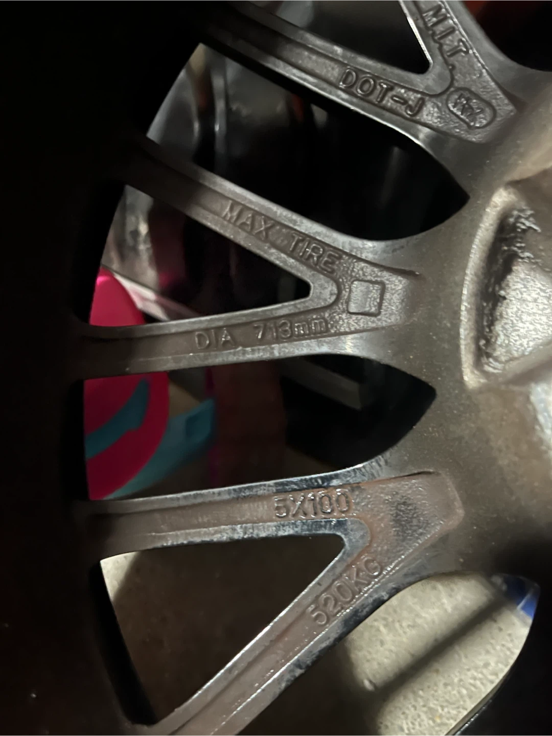 Alloy Wheel Rim 5x100 Bolt Pattern 17" Diameter - photo 5