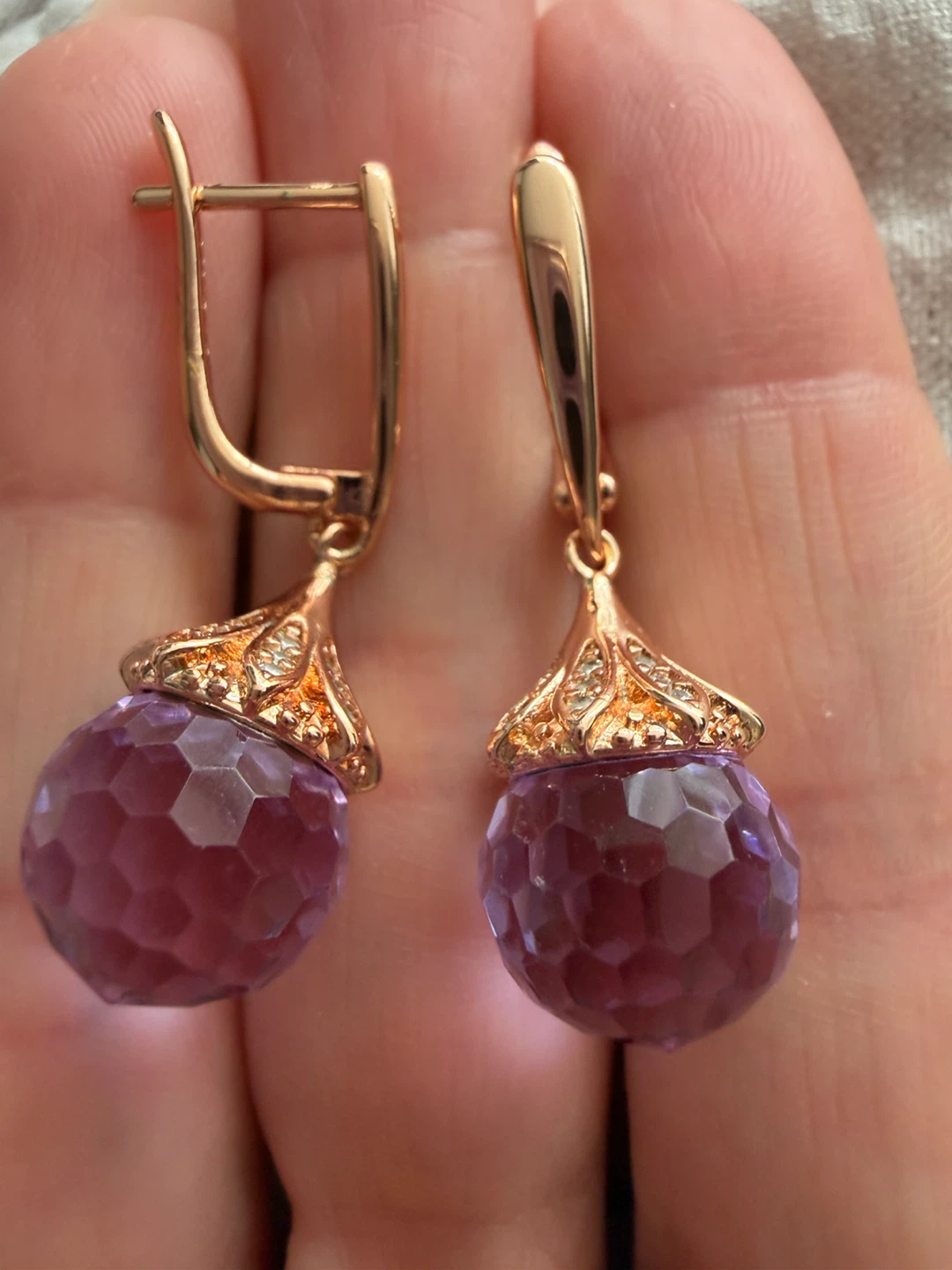 14k gemstone earrings