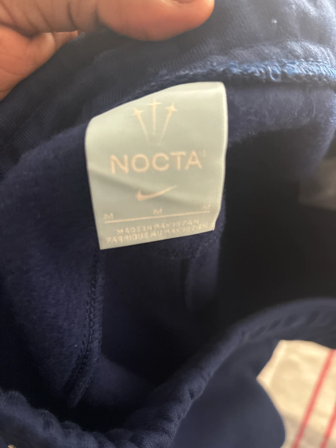 Nike NOCTA Sweatpants Navy Blue Size M - photo 3