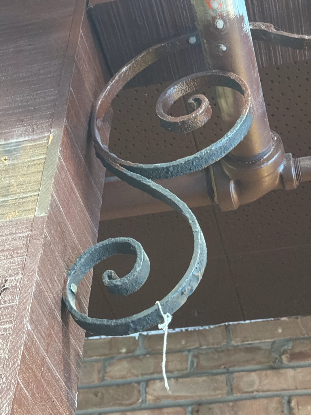 Wrought Iron Scroll Decorative Accent