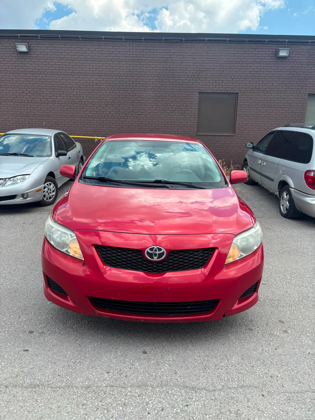 Red 2012 Toyota Corolla