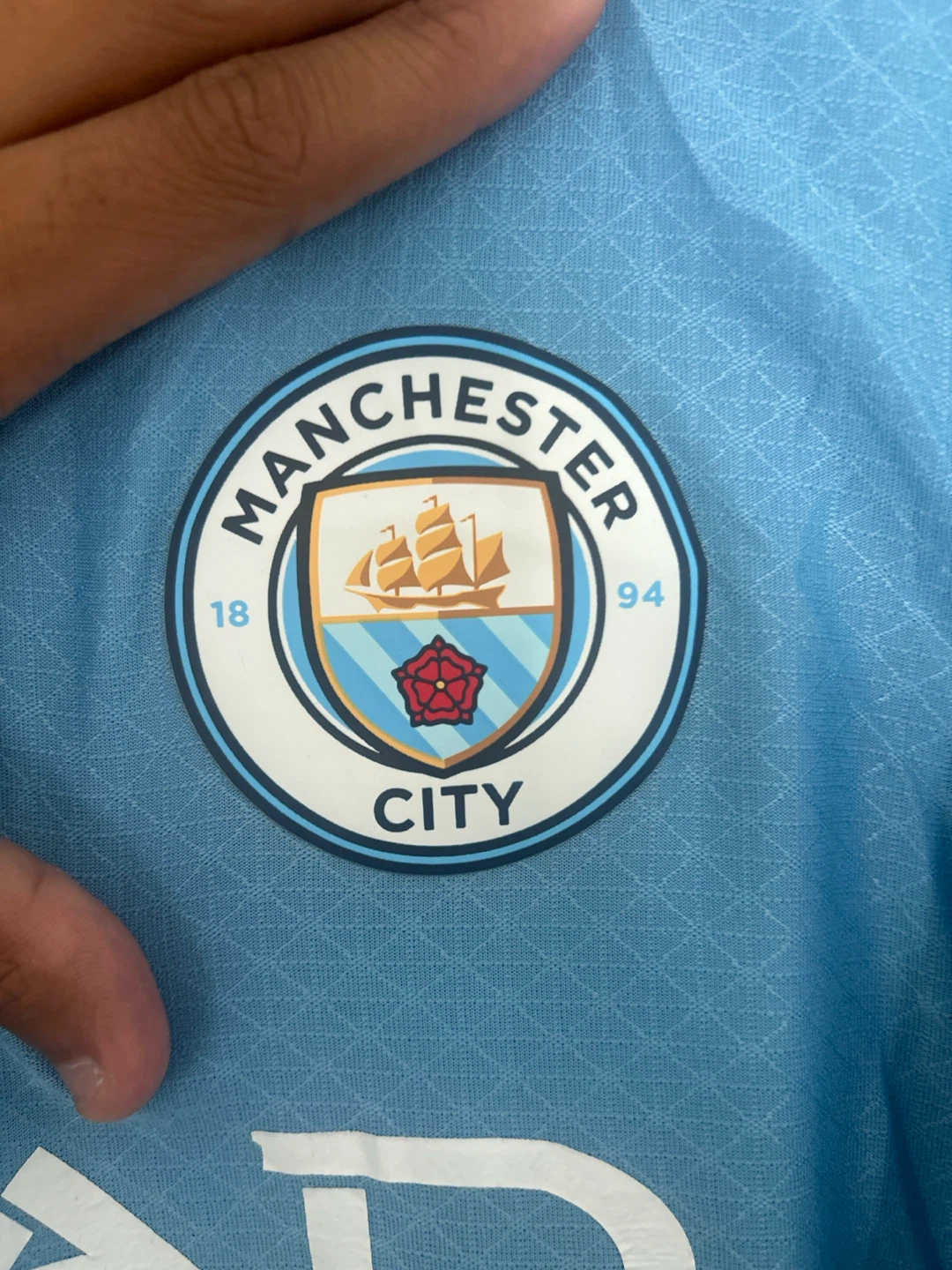 Manchester City Soccer Jersey - photo 4