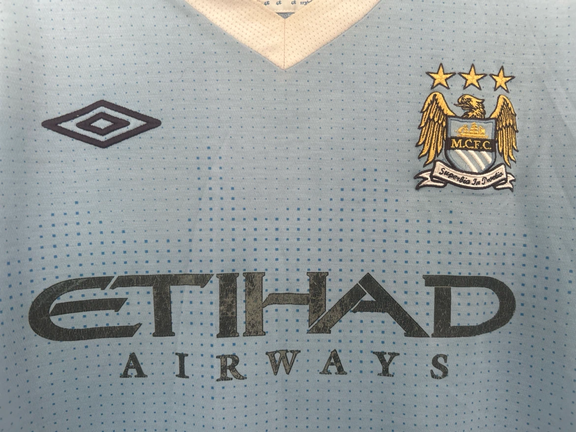 Retro Manchester City Jersey - photo 3