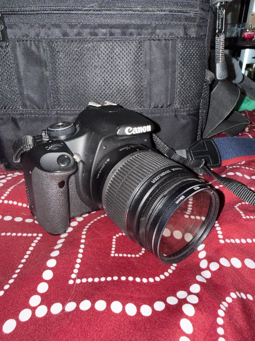 Canon Rebel T1i EOS DSLR Camera Bundle with LowePro Bag - photo 3