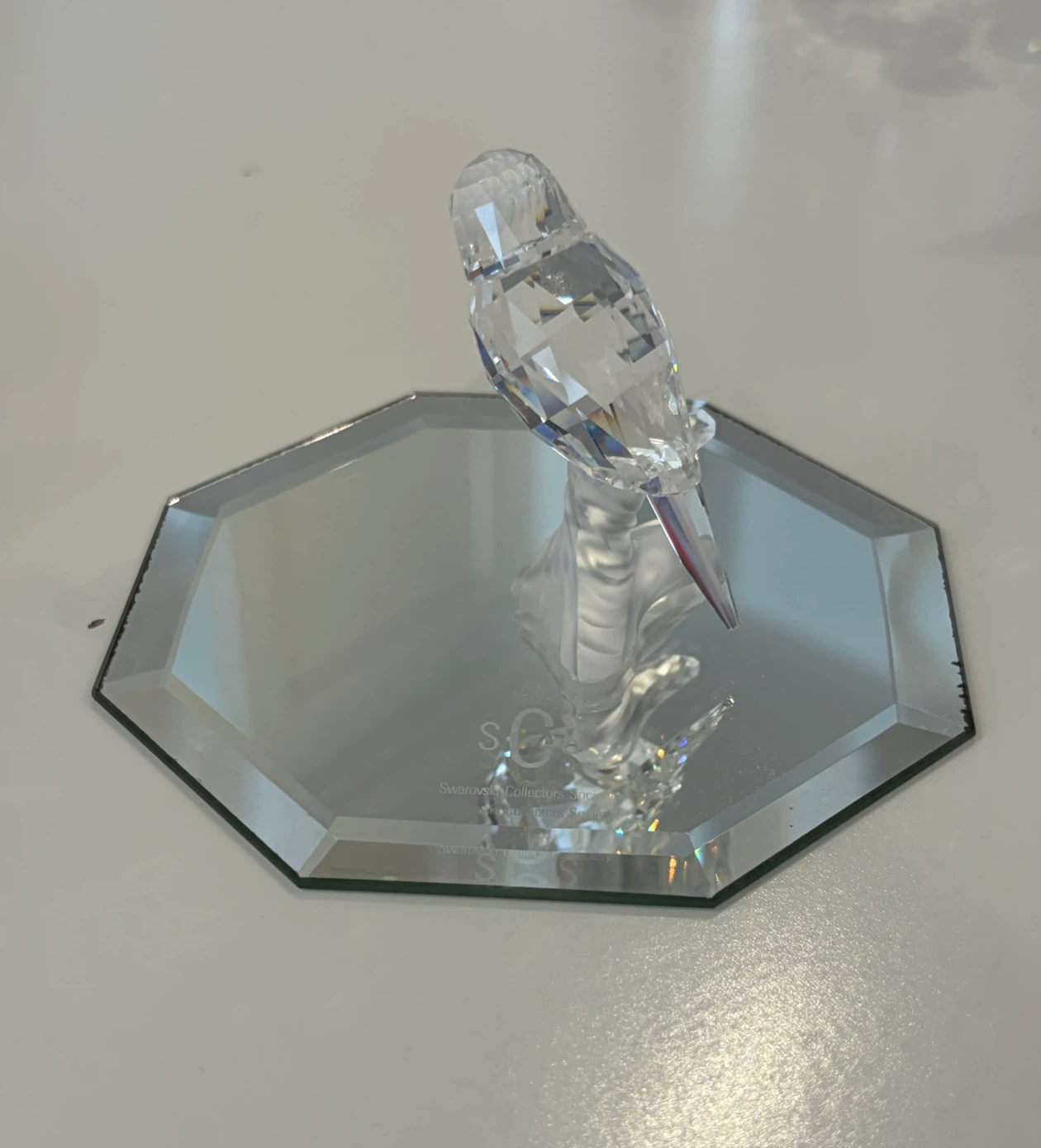 Swarovski Crystal Budgie Figurine (plate not included) - photo 3