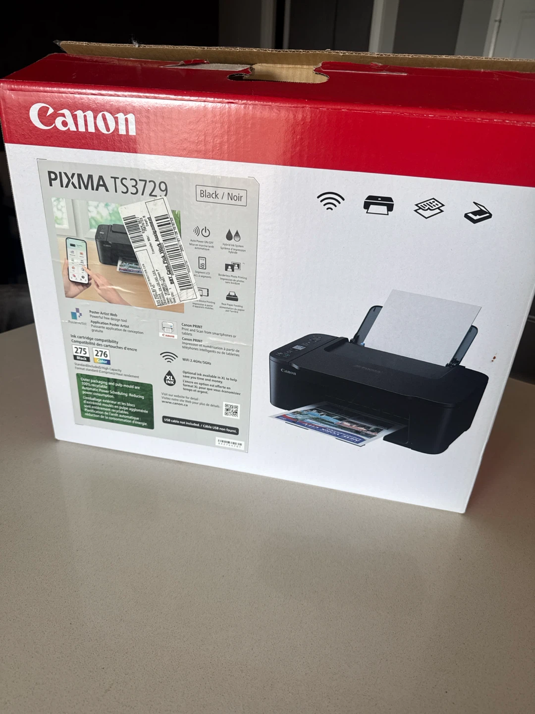 Canon PIXMA TS3729 All-in-One Printer/ NOT WORKING!