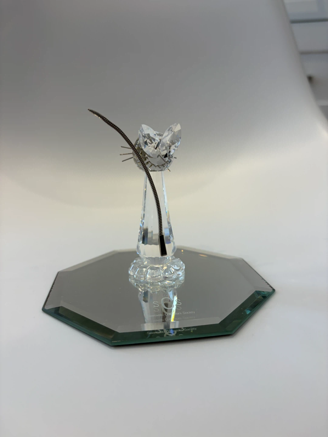 Swarovski Crystal Cat Figurine (plate not included) - photo 3