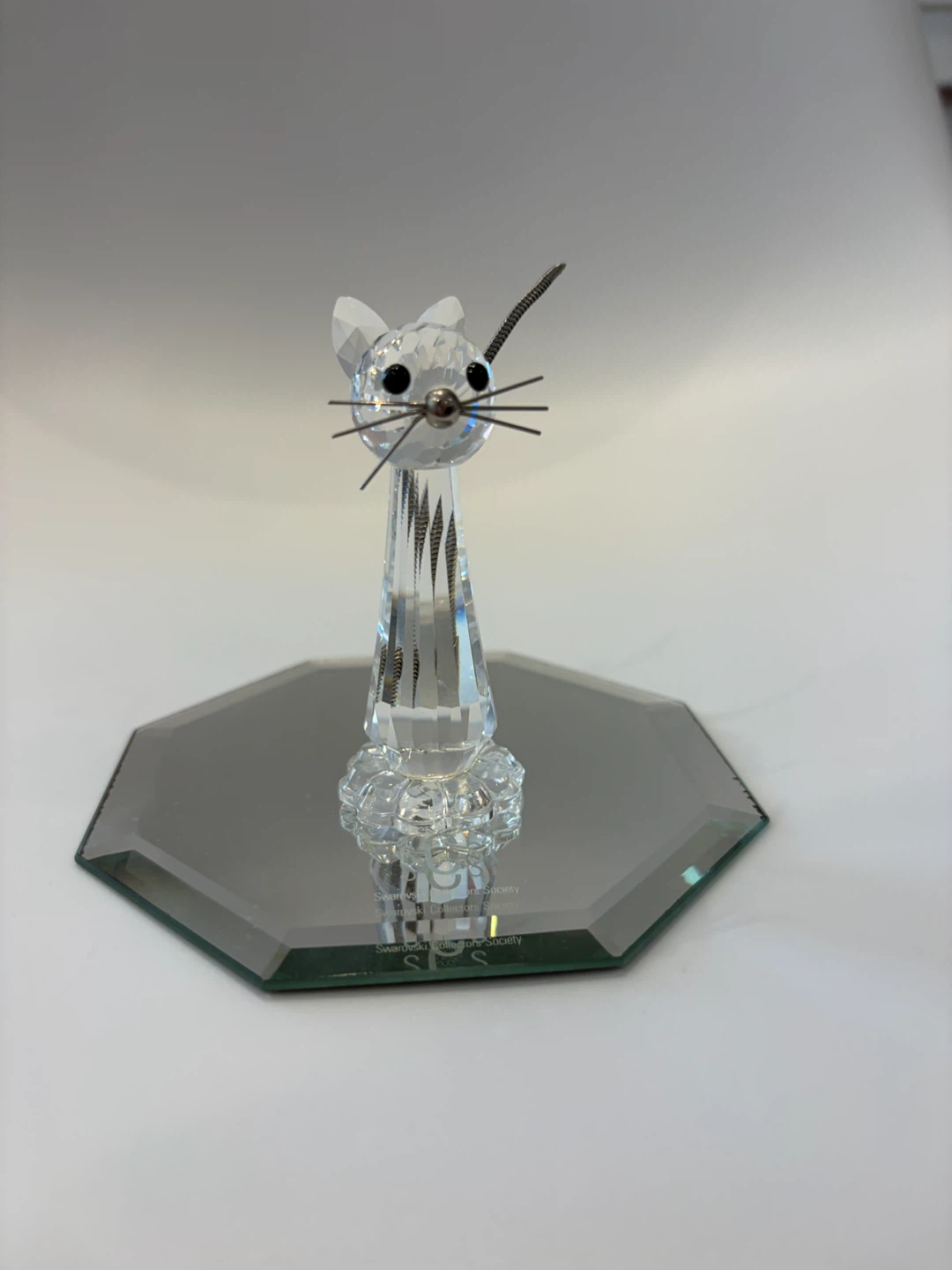 Swarovski Crystal Cat Figurine (plate not included) - photo 5