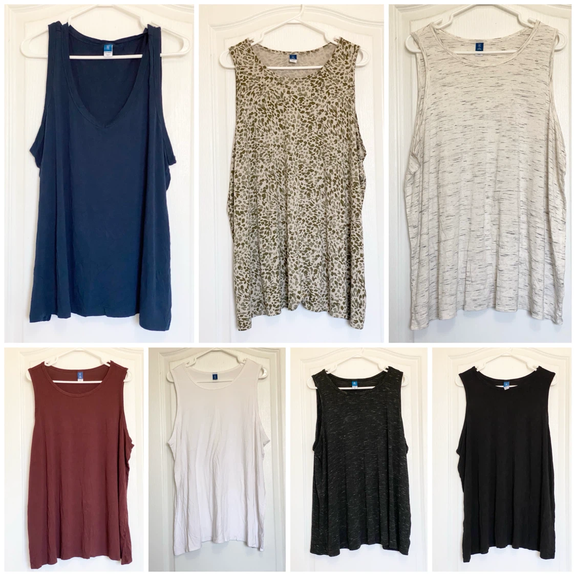 Old Navy Luxe Tank Tops (Set of 7)