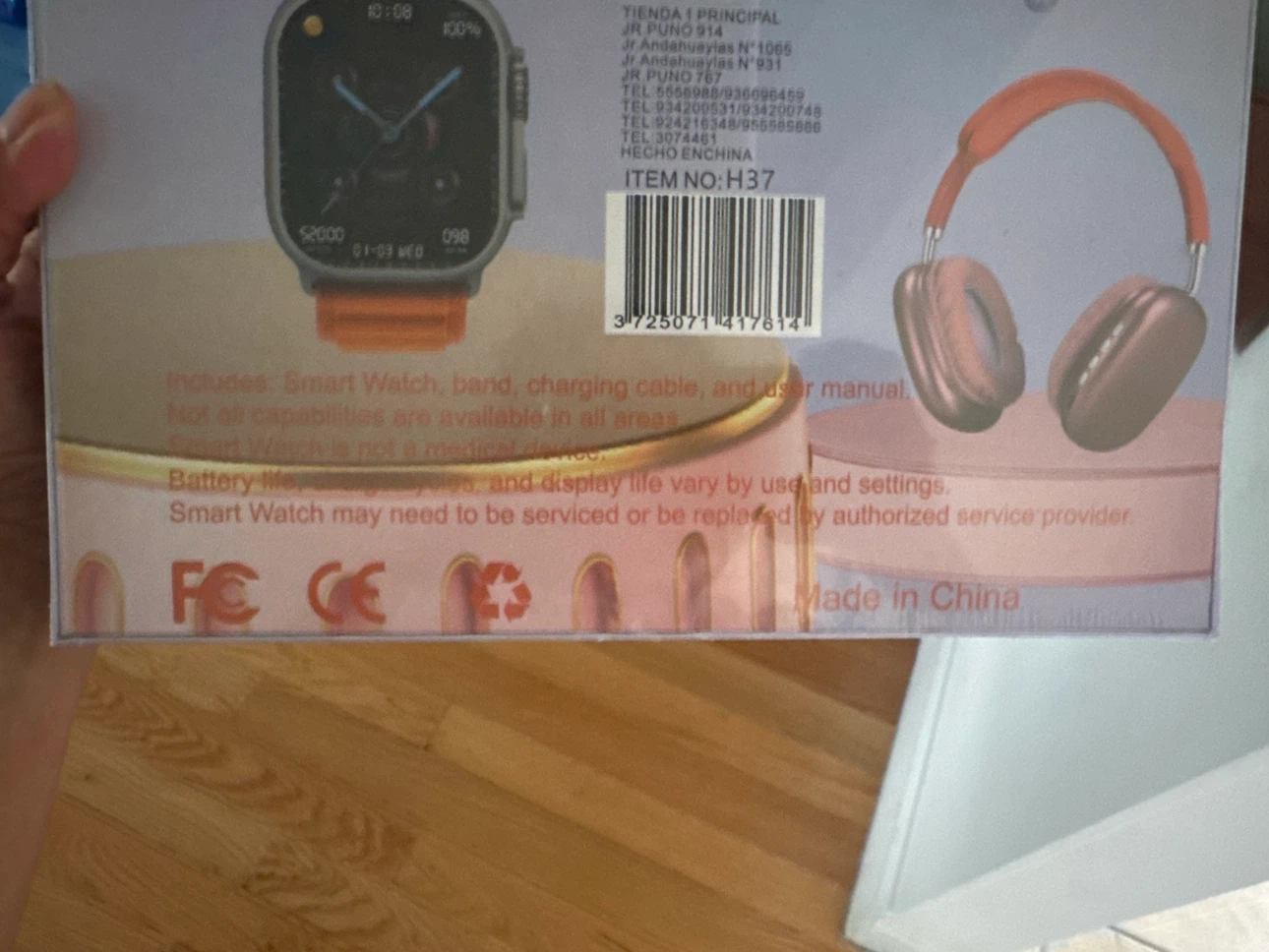 H37 ultra3 smart watch - photo 3
