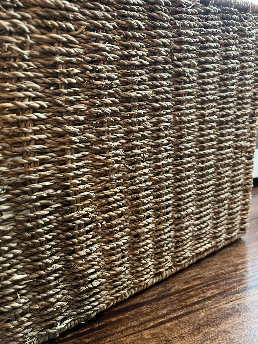 Brand New Woven Seagrass Desktop Organizer - photo 4