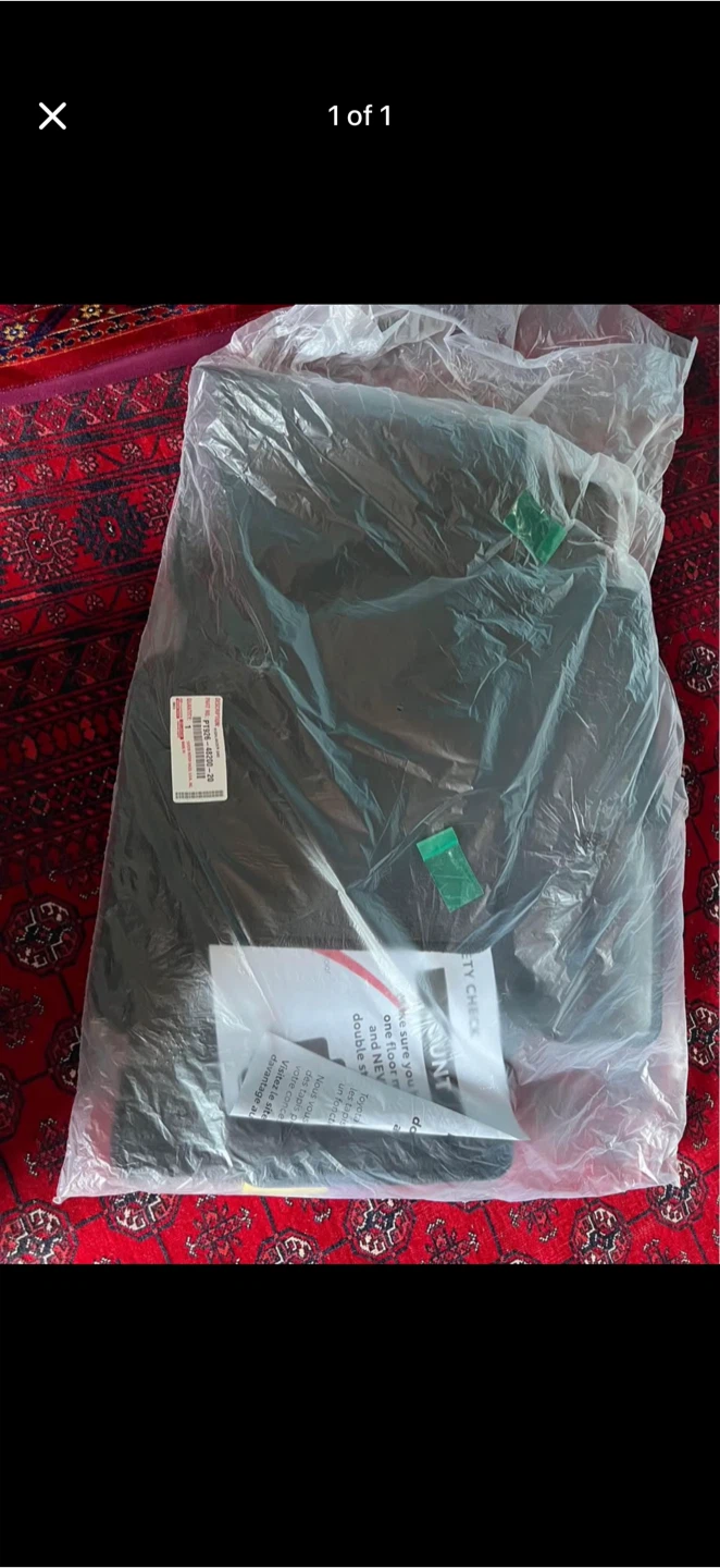 Brand new Toyota Highlander floor mat