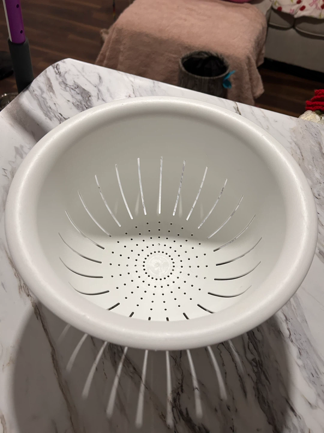 IKEA White Plastic Colander