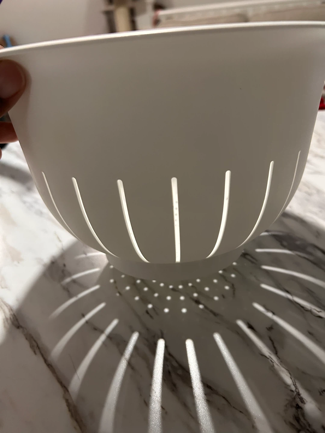 IKEA White Plastic Colander - photo 2