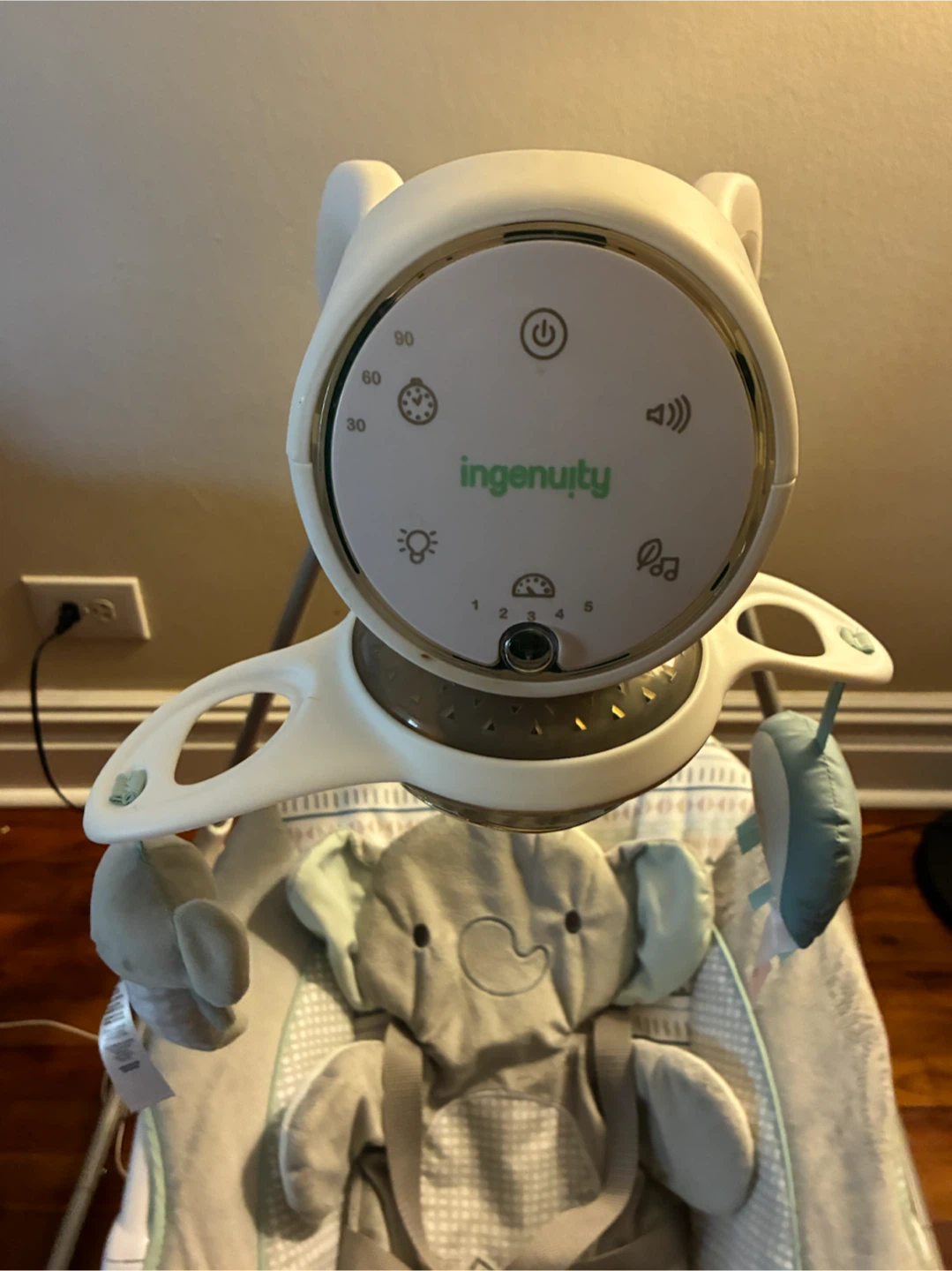 Ingenuity Baby Swing - InLighten 5-Speed - photo 2