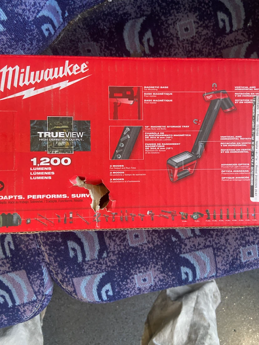 Milwaukee M12 12V Cordless LED Underbody Light 2126-20 - photo 3