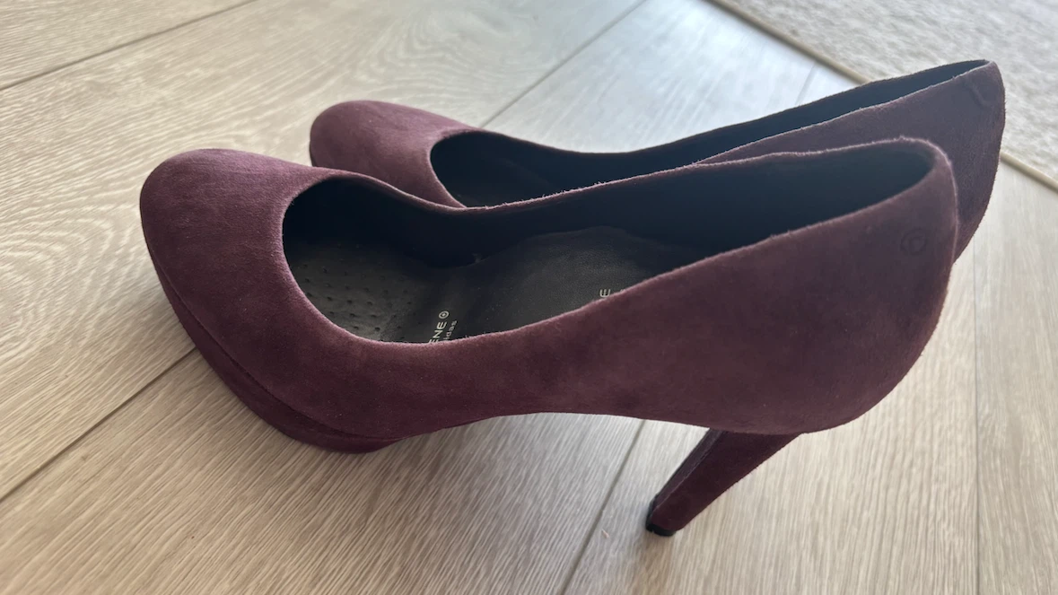 Plum suede Rockport Adiprene By Adidas Heels - Plum Suede - photo 4