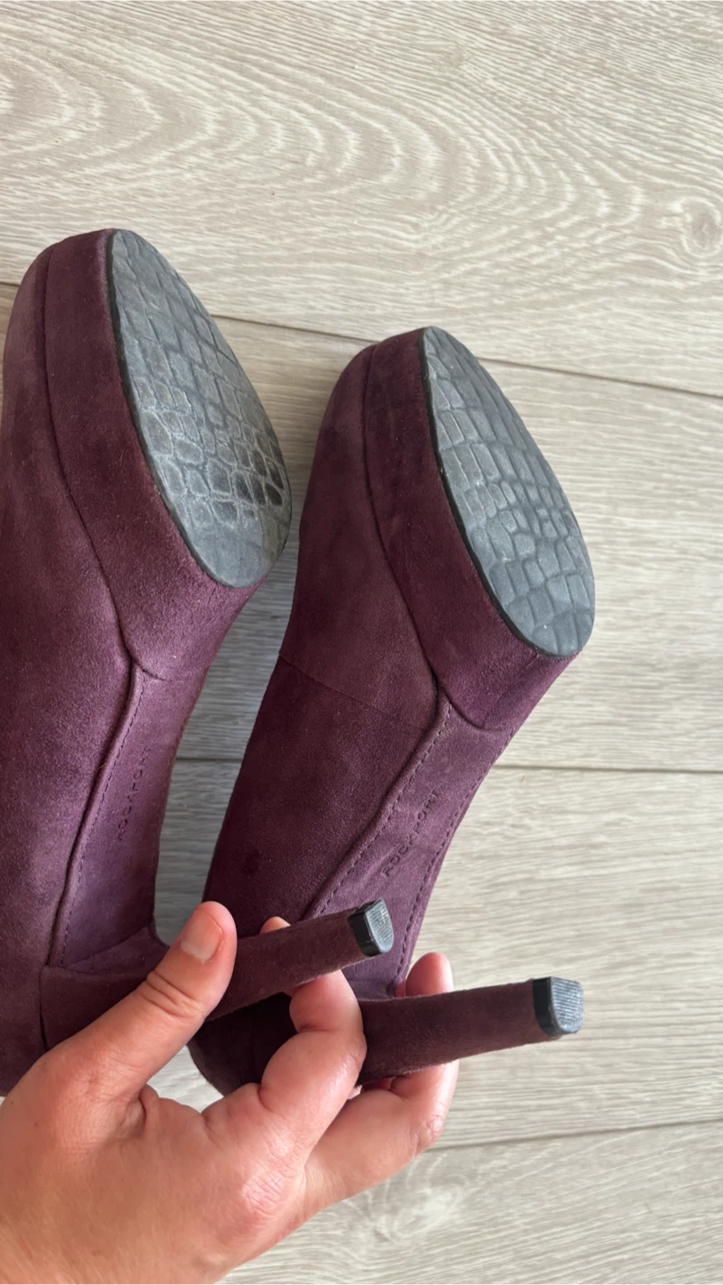 Plum suede Rockport Adiprene By Adidas Heels - Plum Suede - photo 5