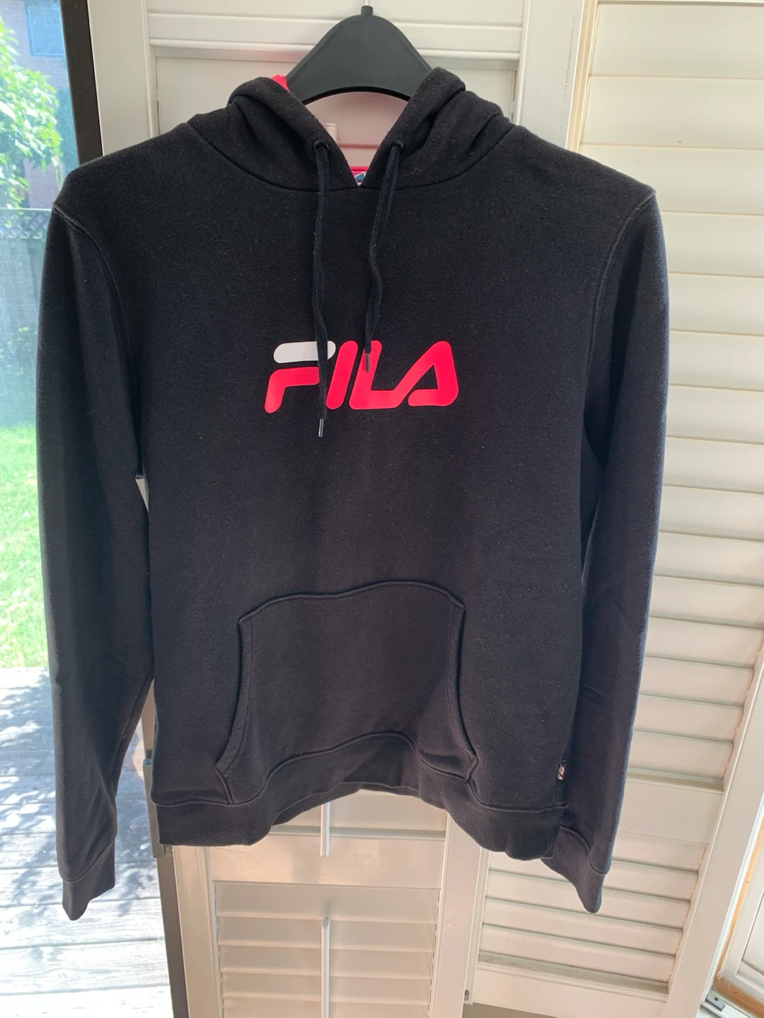 Ladies FILA Hooded Sweater (large) for $10